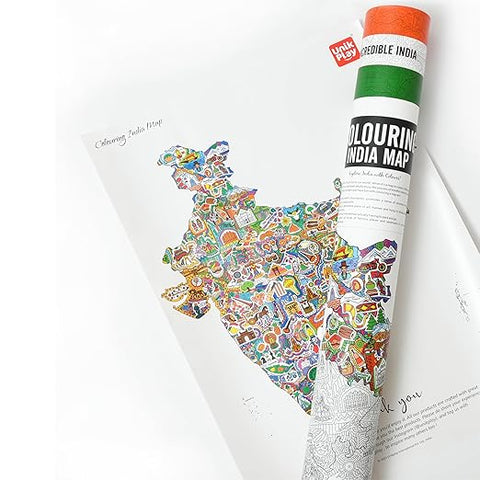 COLOURING INDIA MAP | UP11069