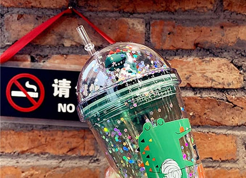 460ML DINO LIGHTING SIPPER | GBT-161