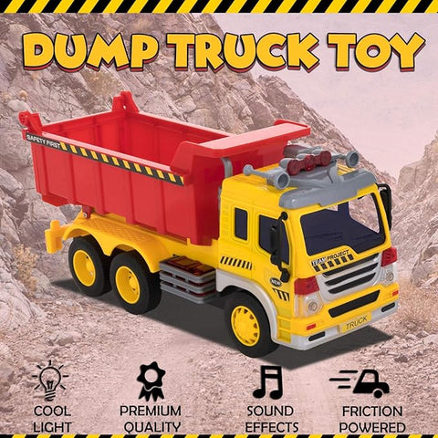 Friction Powered Dumper Truck | LMI-8030-67A