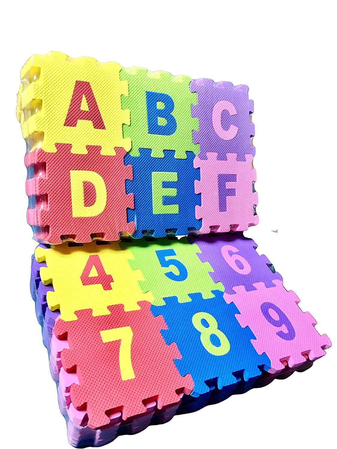 Small Puzzle Alphabet PuzzleNumber Puzzle Mat LOMAT3*3 KidsROAR
