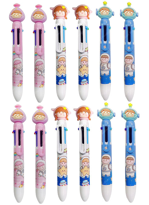 6 in 1 Astronaut Ball Pen | ( 1pcs ) ( assorted ) | JD-6601