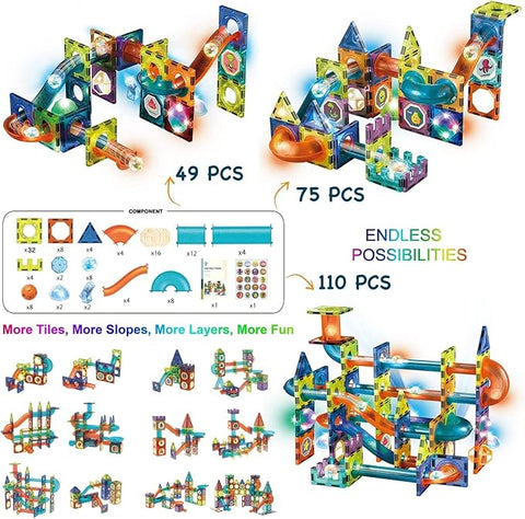 Magnetic Blocks 110Pcs | 8901