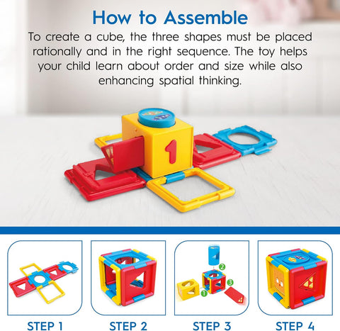 Baby Activity Cube and Montessori Toys | A7990HSL