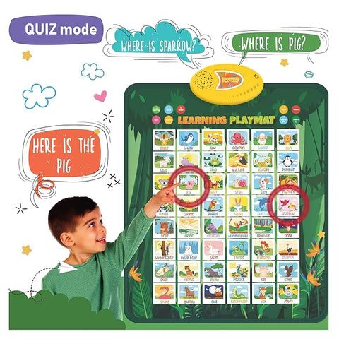 LEARNING MUSICAL MAT ANIMAL | EM-0309
