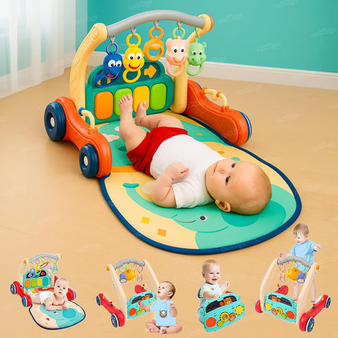 3IN1 PIANO PLAY GYM WALKER | CE354-1