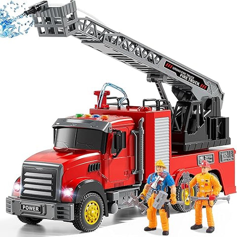 FRI FIRE FIGHTING TRUCK WITH LIGHT MUSIC | S977-25