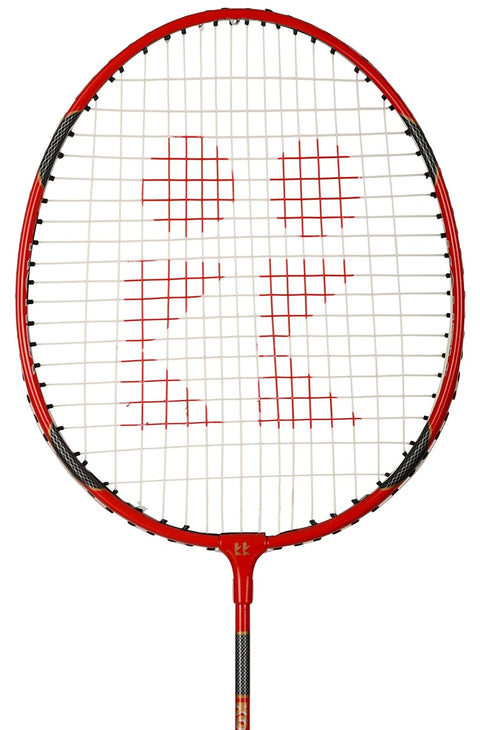 Aluminum-Alloy Badminton Racquet-(CI-410), 68 cm x 21 cm x 2 cm, Red, Pack of 2 | RACK133