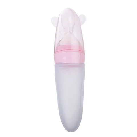 Baby Squeezing Feeding Bottles Rice Paste Bottles Silicone Feeder  | FZ-111C6