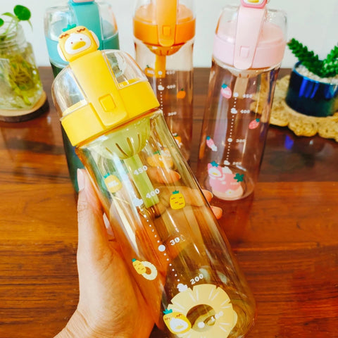 Duckie Non Straw 500 Ml Sleek Sipper Bottle | GBT-483
