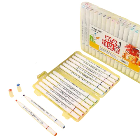 36 colors non-toxic and tasteless professional marker pen | GBR-BT988-36