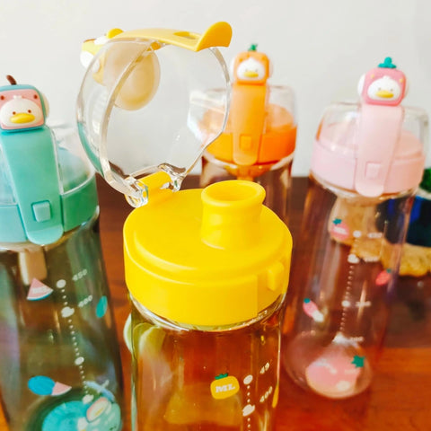 Duckie Non Straw 500 Ml Sleek Sipper Bottle | GBT-483