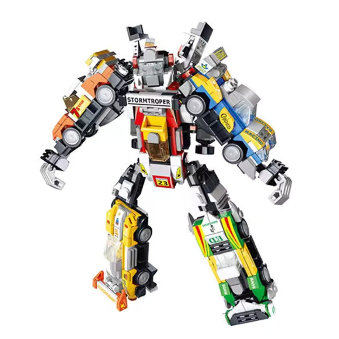 Robot Transformer Blocks Set | BB014– KidsROAR