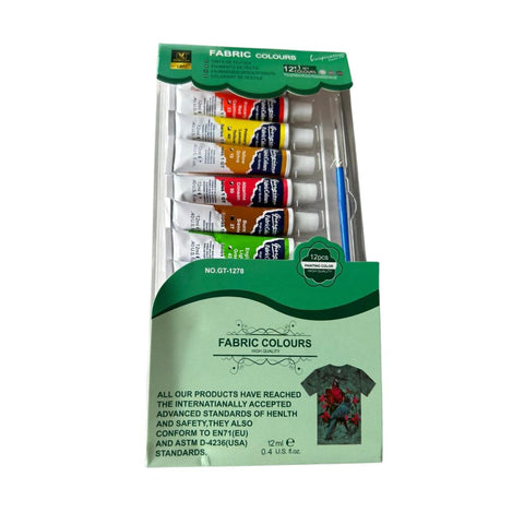 Fabric Colours  (Pack of 12) | GBT-1415