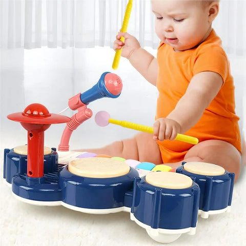3 in 1 Musical Toys Microphone & Electronic Organ & Drum Kit | DJ241
