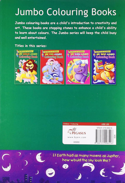 My Great Jumbo Colouring Book: 80 Big Pictures to Colour | EDS-12