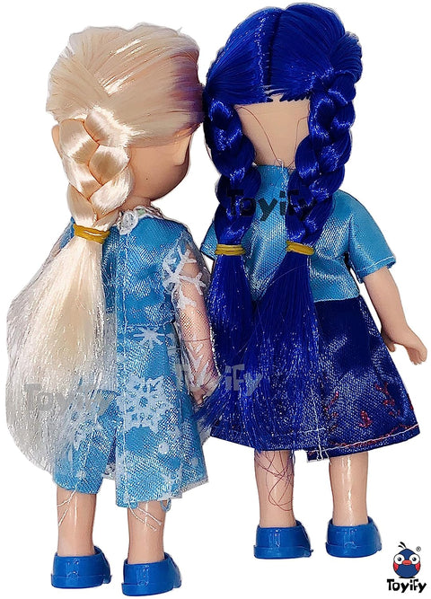 Easy to Carry Dolls Fits Inside Your Hand Bag Cute and Beautiful 2 Sisters | LW-0109