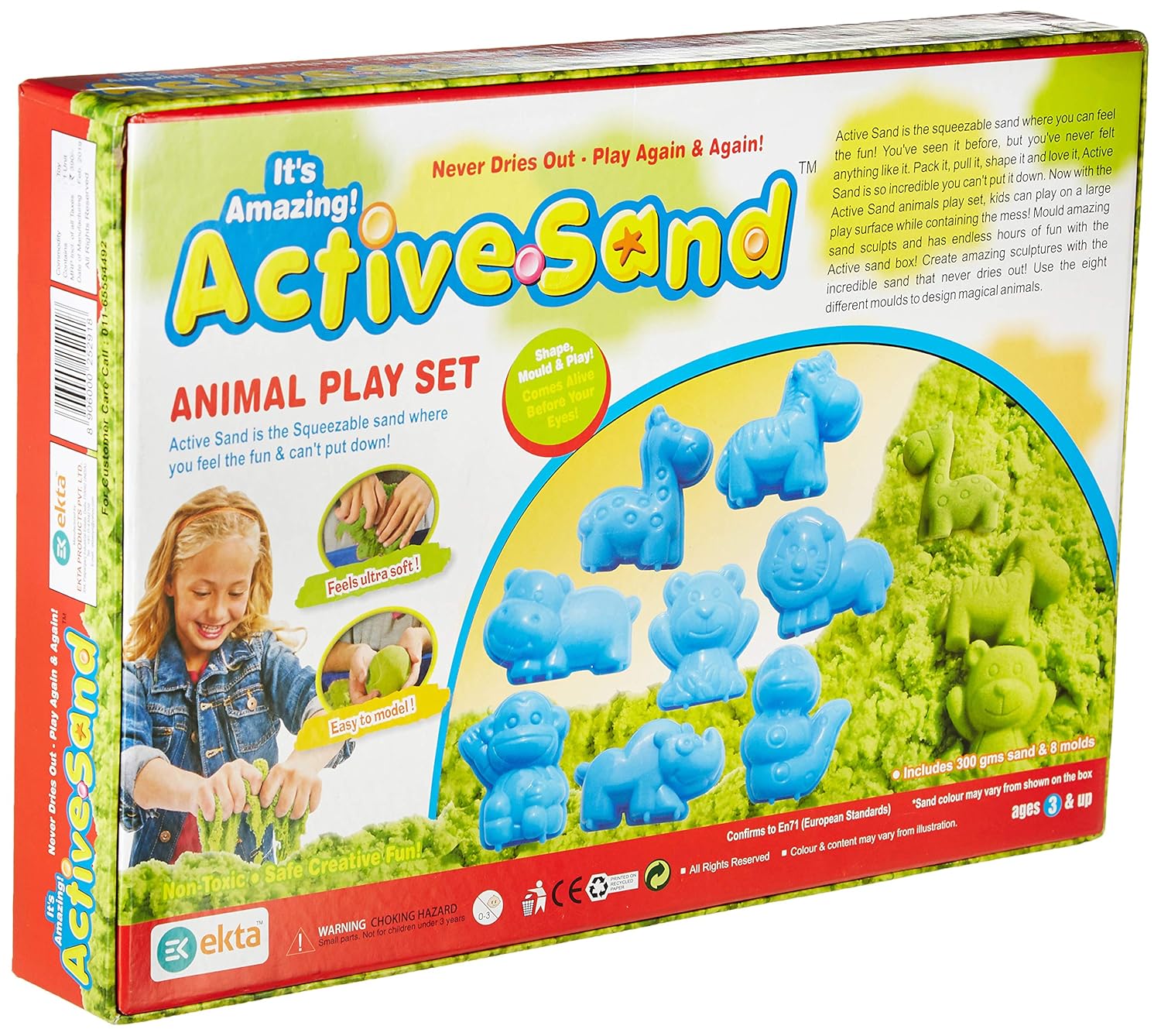 Active Sand Animal Play Kit | EK-291– KidsROAR