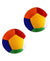 Plush Rattling Ball - Multicolor 14CM | TDNX062337