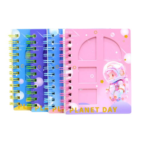 Planet Day Space Spiral Mini Diary | GBT-3767