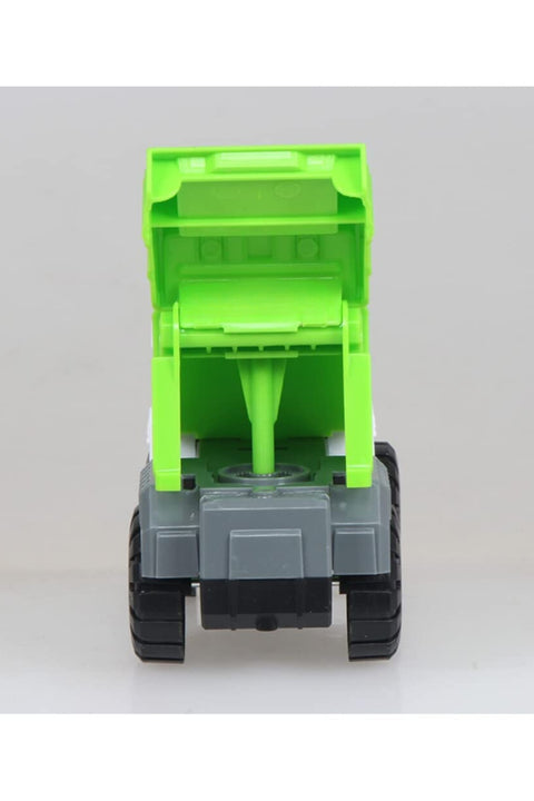 Friction Powered Garbage Truck,City Service,Waste Management Truck with Trash Bin | Uv5495