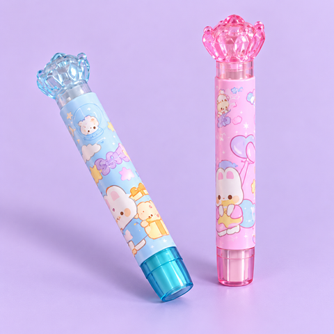 FANCY PUSH ERASER SHINNY SPACE, RABIT,KUROMI MIX | GBT-51435