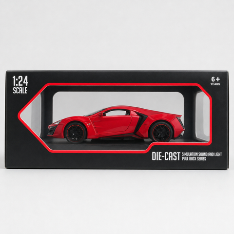P/B MUSTANG GT 500 METAL CAR | ZY-CZ32B