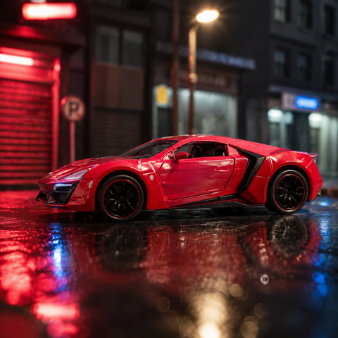 P/B MUSTANG GT 500 METAL CAR | ZY-CZ32B