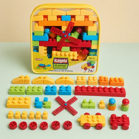 KAGOFIT BLOCKS 76PCS | LM-2226