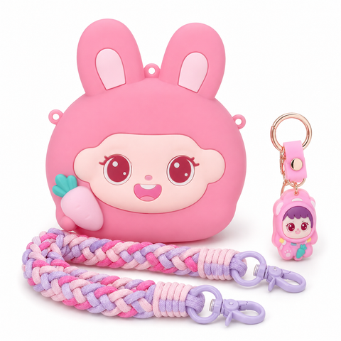 RABBIT KIKI SILICON POUCH | KQ0260