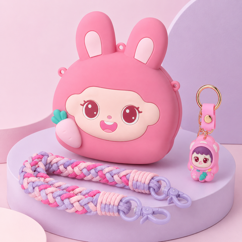 RABBIT KIKI SILICON POUCH | KQ0260