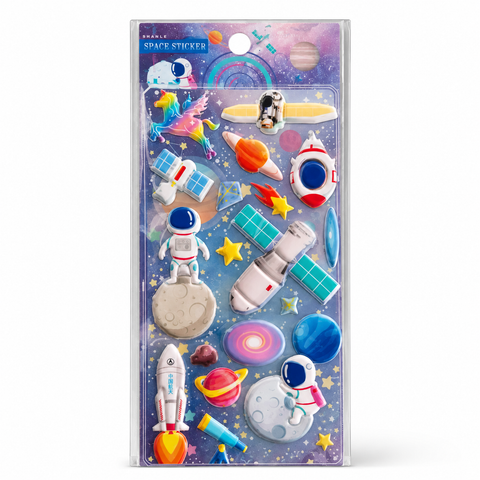 DECORATIVE STICKERS 4 SHEET|  SL-AKV