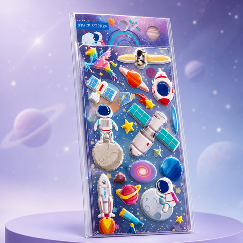 DECORATIVE STICKERS 4 SHEET|  SL-AKV