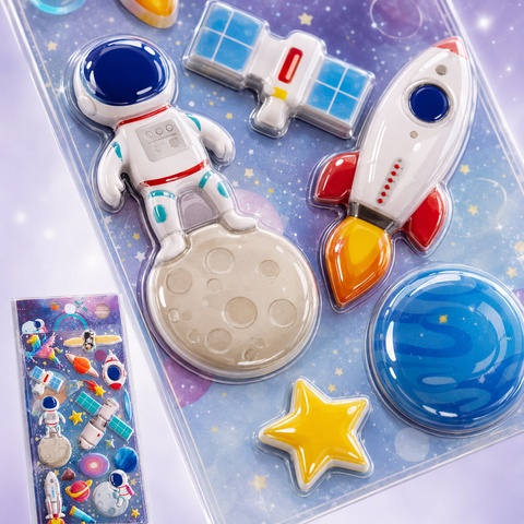 DECORATIVE STICKERS 4 SHEET|  SL-AKV