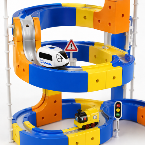 MAGNETIC RAIL CAR 130PC | RDF-1282