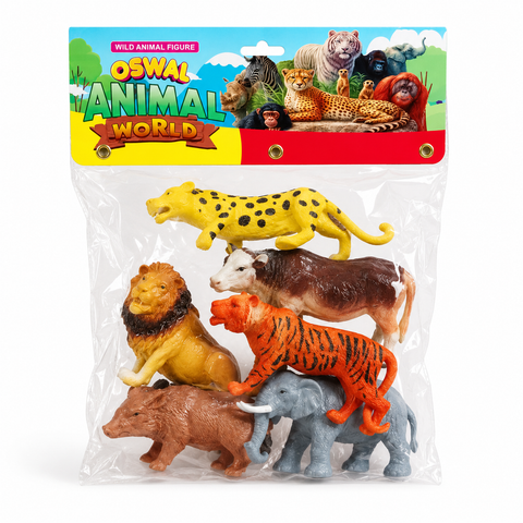 ANIMAL WORLD BIG 6PCS | AW3134