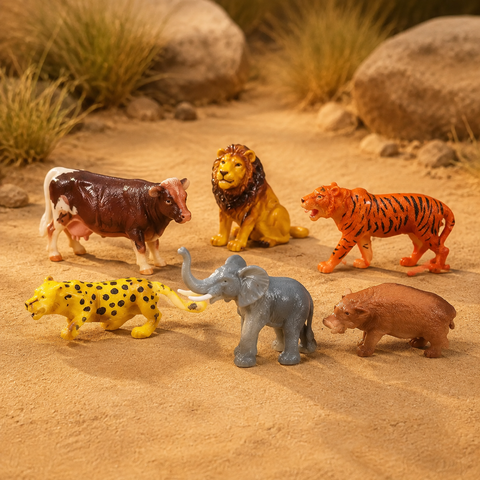 ANIMAL WORLD BIG 6PCS | AW3134