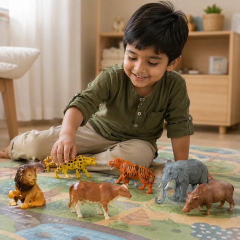 ANIMAL WORLD BIG 6PCS | AW3134