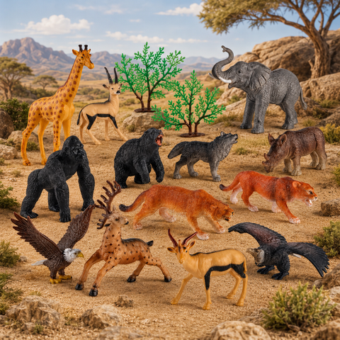 JUNGLE KINGDOM ANIMALS | LMI-12032