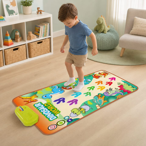 DINOSAUR WORLD MUSIC MAT | LMI-757-45