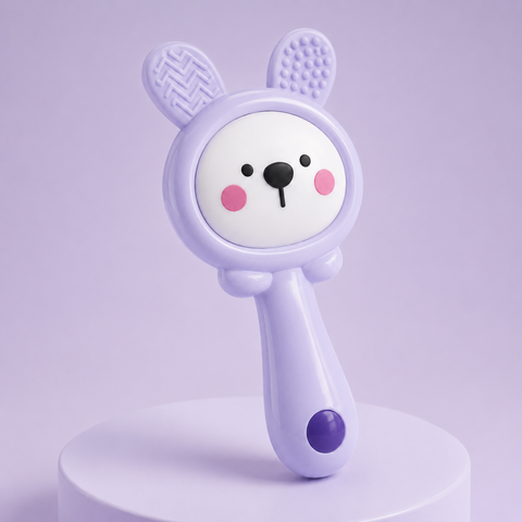 RABBIT RATTLE TEETHER | AE-685