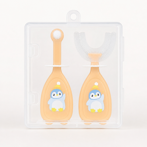 2 IN 1 SILICONE TOOTHBRUSH | 695T