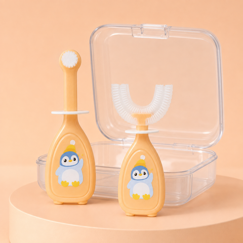 2 IN 1 SILICONE TOOTHBRUSH | 695T