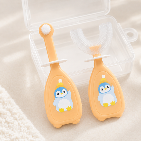 2 IN 1 SILICONE TOOTHBRUSH | 695T