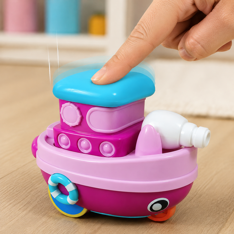 PRESS AND GO CUTE BOAT | LMI-6668A