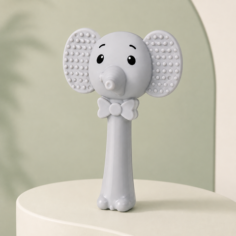 ELEPHANT RATTLE TEETHER | AE-699