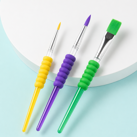 3PCS KIDS PAINT BRUSH SET | GBT-1397