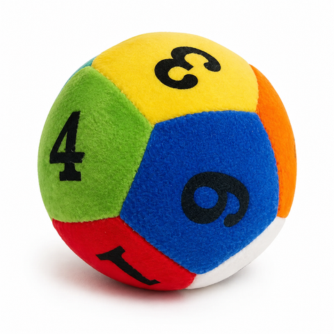 EDUCATIONAL RATTLE BALL 10CM | ERB-663