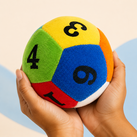 EDUCATIONAL RATTLE BALL 10CM | ERB-663