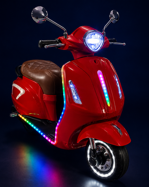 Big Size Vespa Hand Accelerator Ride On for Kids | FT-818