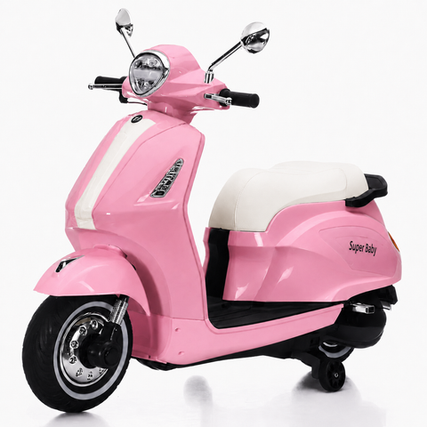 Big Size Vespa Hand Accelerator Ride On for Kids | FT-818